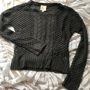 Pink Rose Knit Sweater